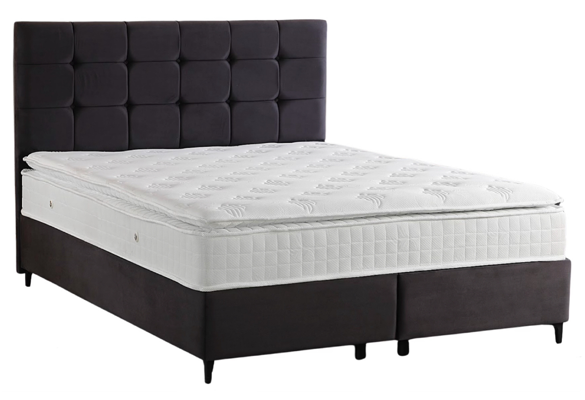 Απεικονίζεται το κρεβάτι.